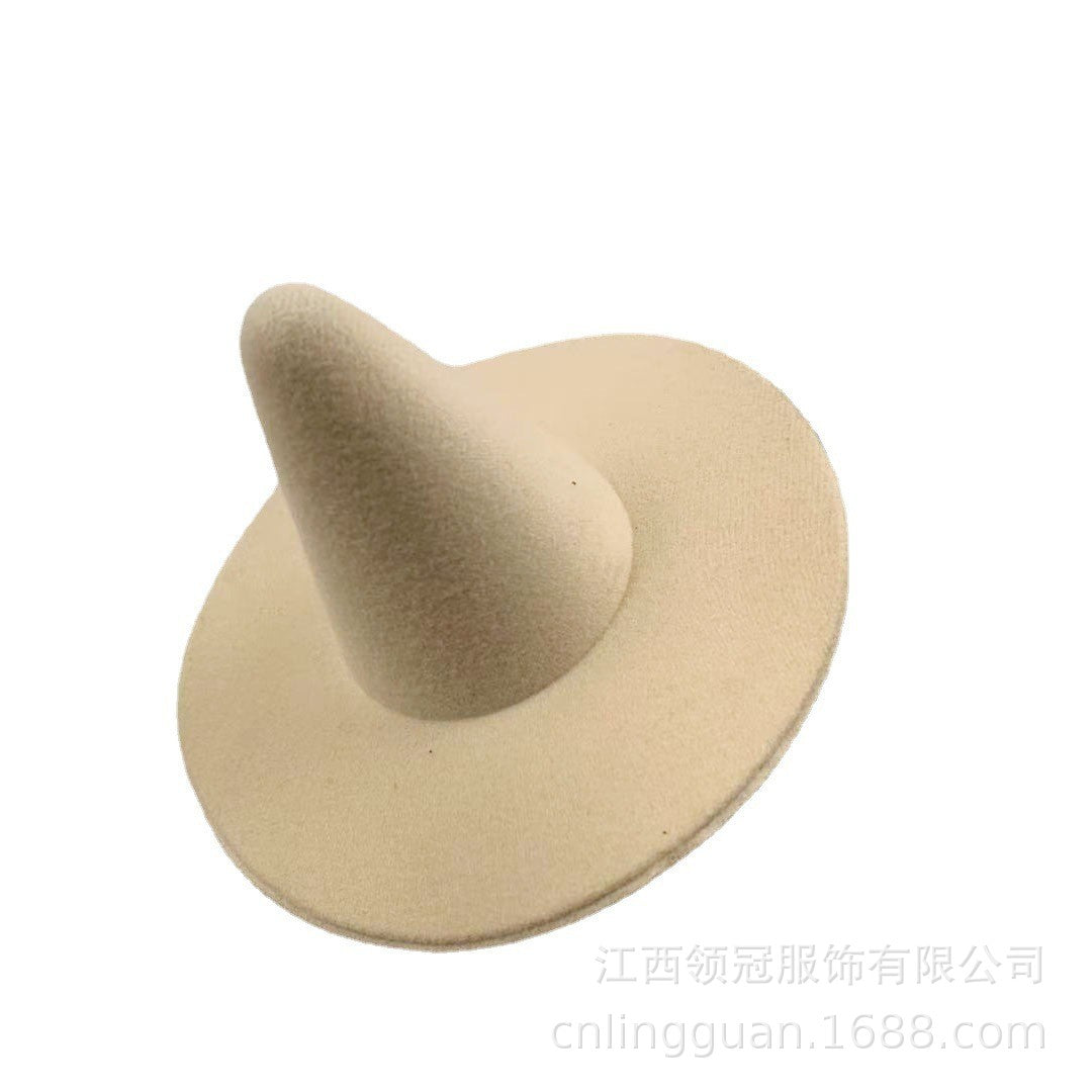 Wholesale Halloween wizard hat witch hat new witch hat COSplay handmade hair accessories hat cm